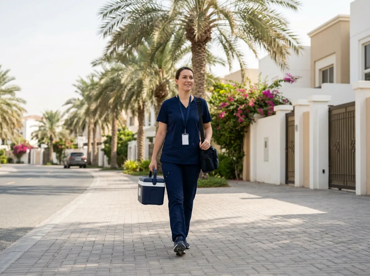 Home blood collection across Dubai