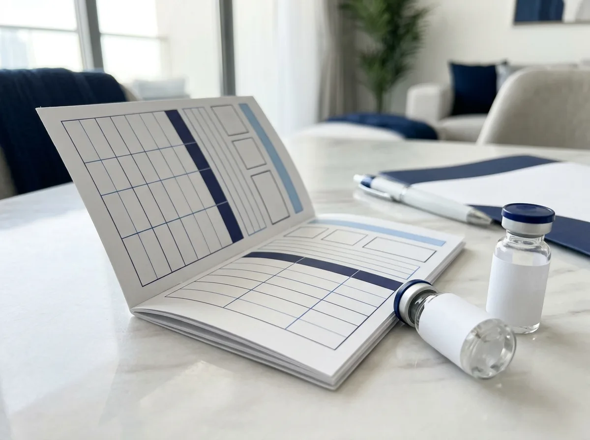 MMR vaccine brands and vaccination records