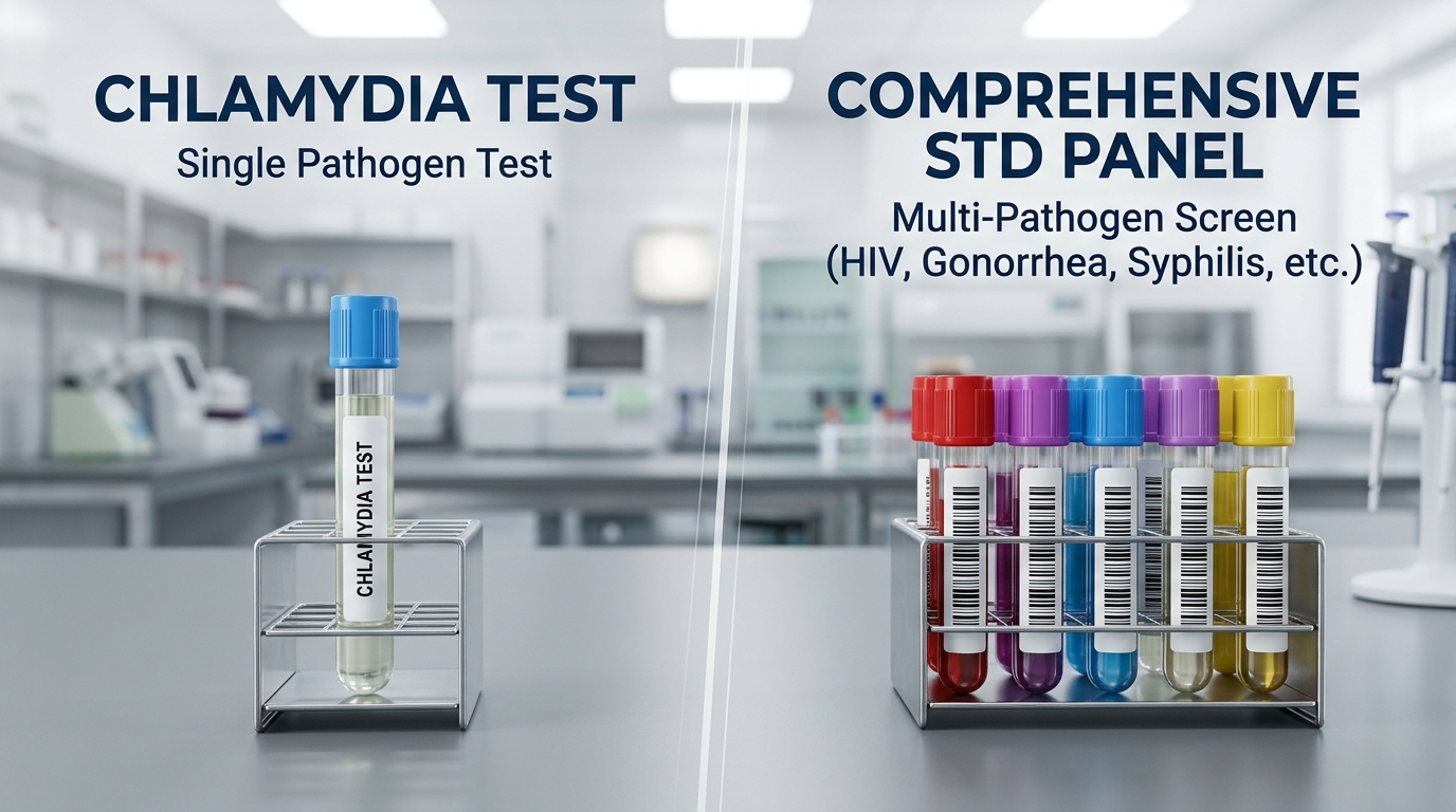 Individual Chlamydia Testing or Broader STD Screening